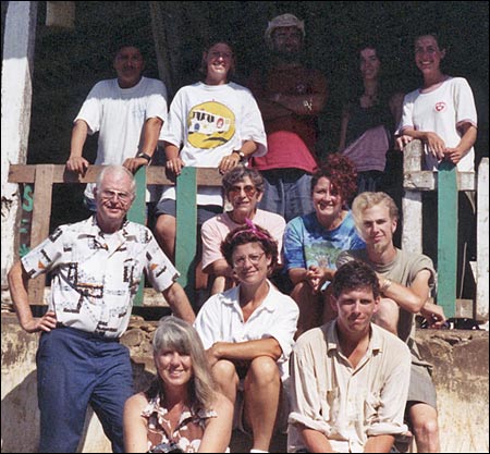 ometepe project volunteers 1998