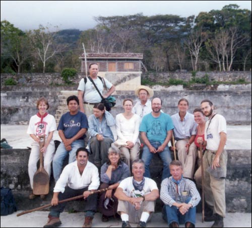 ometepe project volunteers 2001