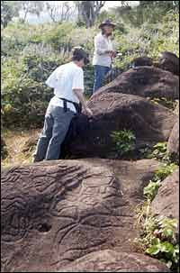 volunteers ometepe petroglyph project